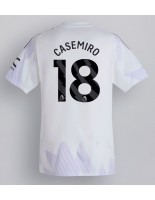 Manchester United Casemiro #18 Vieraspaita 2025-26 Lyhythihainen